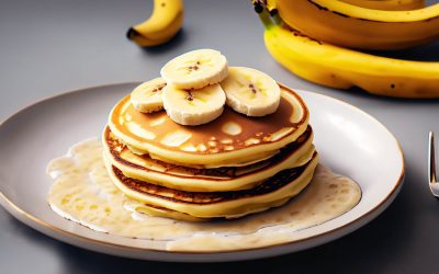 Pancakes protéinés à la banane