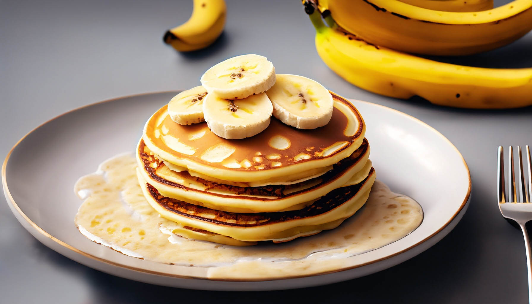 Pancake protéiné à la banane NutriCEC Pancake protéiné à la banane NutriCEC