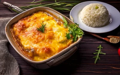 Cassolette de poisson gratinée