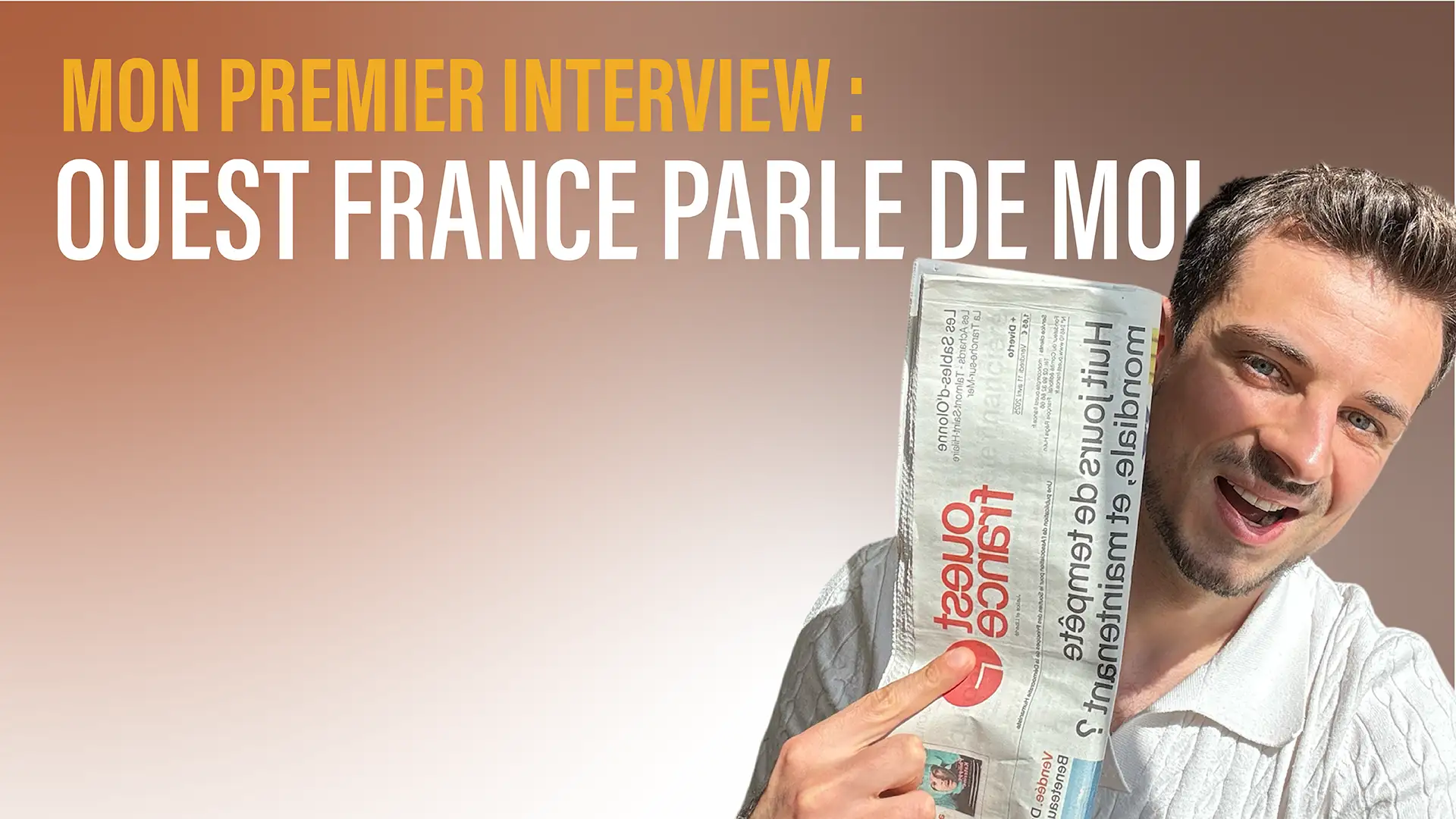 Premier interview dans Ouest France NutriCEC